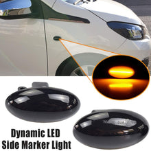 Load image into Gallery viewer, 1Pair LED Flowing Turn Signal Dynamic Side Marker Light For Peugeot 107 206 207 307 407 607 Citroen C1 C2 C3 C4 C5 C6