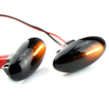 Load image into Gallery viewer, 1Pair LED Flowing Turn Signal Dynamic Side Marker Light For Peugeot 107 206 207 307 407 607 Citroen C1 C2 C3 C4 C5 C6