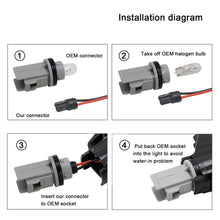 Load image into Gallery viewer, 1Pair LED Flowing Turn Signal Dynamic Side Marker Light For Peugeot 107 206 207 307 407 607 Citroen C1 C2 C3 C4 C5 C6