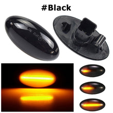 Load image into Gallery viewer, 1Pair LED Flowing Turn Signal Dynamic Side Marker Light For Peugeot 107 206 207 307 407 607 Citroen C1 C2 C3 C4 C5 C6
