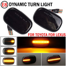 Load image into Gallery viewer, 1Pair Dynamic Side Marker Light LED Flowing Turn Signal For Toyota Celica Corolla Caldina Avensis Fielder Harrier Lexus GS RX