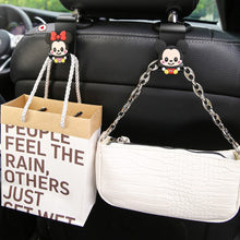 Load image into Gallery viewer, Cute Cartoon Car Seat Back Hook Hidden Multifunctional Storage Holder Hanger Practical Rear Seat Portable Car Supplies