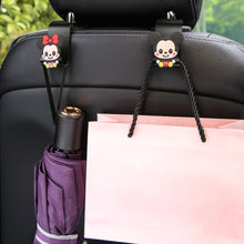 Load image into Gallery viewer, Cute Cartoon Car Seat Back Hook Hidden Multifunctional Storage Holder Hanger Practical Rear Seat Portable Car Supplies