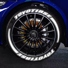 Load image into Gallery viewer, 3D Reflective DIY Car Tire Letter Stickers Free Combination Tyre Wheel Waterproof Personalized Decoration Logo Decals