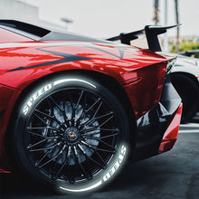 Load image into Gallery viewer, 3D Reflective DIY Car Tire Letter Stickers Free Combination Tyre Wheel Waterproof Personalized Decoration Logo Decals