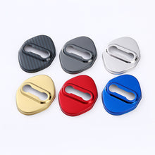 Load image into Gallery viewer, 4pcs Car Door Lock Covers Protective Case Dustproof Rustproof Door Lock Stickers For Toyota Corolla Mazda Honda Lexus
