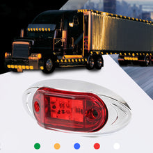 Load image into Gallery viewer, 1PC 6LED Car Side Marker Tail Light 12V 24V Truck Van Trailer Turn Signal Safety Warning Lamp Rear Side Indicator