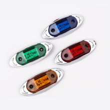 Load image into Gallery viewer, 1PC 6LED Car Side Marker Tail Light 12V 24V Truck Van Trailer Turn Signal Safety Warning Lamp Rear Side Indicator