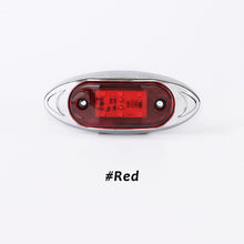 Load image into Gallery viewer, 1PC 6LED Car Side Marker Tail Light 12V 24V Truck Van Trailer Turn Signal Safety Warning Lamp Rear Side Indicator