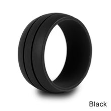 Load image into Gallery viewer, Fitness Running Gym Silicone Couple Ring Wedding Ring Unisex Outdoor Sports Yoga Ring For Men Women