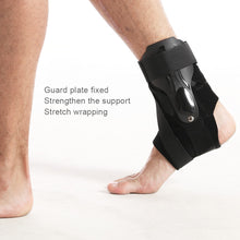 Load image into Gallery viewer, Ankle Support Brace Protector PP Plate Pressurized Fixing Strap Adjustable Sports Sprained Ankle Brace Stabilizer Injury Recover