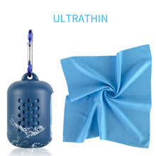 Load image into Gallery viewer, 30x80cm Quick Dry Towel Portable Silicone Cooling Relief Towel For Outdoor Diving Swimming Sports Yoga Gym Running Travel
