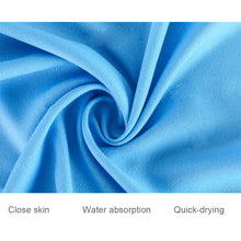 Load image into Gallery viewer, 30x80cm Quick Dry Towel Portable Silicone Cooling Relief Towel For Outdoor Diving Swimming Sports Yoga Gym Running Travel