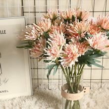 Load image into Gallery viewer, Artificial Flowers Short Branch Crab Claw 2 Fork Pincushion Christmas Garland Vase for Home Wedding Decoration Fake Planting