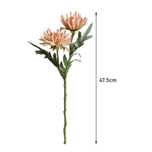 Load image into Gallery viewer, Artificial Flowers Short Branch Crab Claw 2 Fork Pincushion Christmas Garland Vase for Home Wedding Decoration Fake Planting