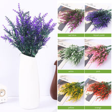 Load image into Gallery viewer, A Bunch of Provence Lavender Plastic Artificial Flowers False Plants Wedding Home Decoration Christmas Table Decoration