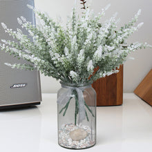 Load image into Gallery viewer, A Bunch of Provence Lavender Plastic Artificial Flowers False Plants Wedding Home Decoration Christmas Table Decoration