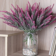 Load image into Gallery viewer, A Bunch of Provence Lavender Plastic Artificial Flowers False Plants Wedding Home Decoration Christmas Table Decoration