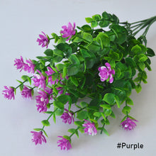 Load image into Gallery viewer, Artificial Flower Simulation Milan Grass Plastic Money Grass Eucalyptus Leaves Silk Bouquet Home Wedding Decoration Accessories