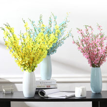 Load image into Gallery viewer, 5 Forks Oncidium Artificial Flowers Dancing Artificial Flower Wedding Home Decoration Fake Flower Decorative Flower Artificial Plant