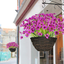 Load image into Gallery viewer, Spring Grass Flower Violet Artificial Flowers Wedding Party Silk Fake Flowers Home Room DIY Decor Marriage Decorations