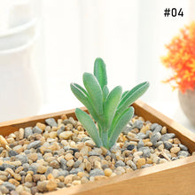 Load image into Gallery viewer, Lifelike Miniature Artificial Fleshy Cactus Plant Figurines Decoration DIY Fairy Garden Micro Landscape Potted Decor