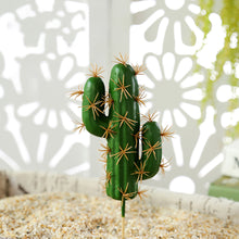 Load image into Gallery viewer, Lifelike Miniature Artificial Fleshy Cactus Plant Figurines Decoration DIY Fairy Garden Micro Landscape Potted Decor
