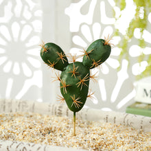 Load image into Gallery viewer, Lifelike Miniature Artificial Fleshy Cactus Plant Figurines Decoration DIY Fairy Garden Micro Landscape Potted Decor