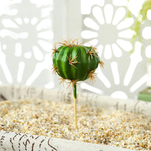 Load image into Gallery viewer, Lifelike Miniature Artificial Fleshy Cactus Plant Figurines Decoration DIY Fairy Garden Micro Landscape Potted Decor