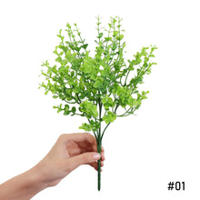 Load image into Gallery viewer, Lifelike Miniature Artificial Persian Grass Fern Leaves Decoration DIY Fairy Garden Micro Landscape Potted Decor