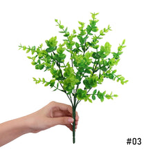 Load image into Gallery viewer, Lifelike Miniature Artificial Persian Grass Fern Leaves Decoration DIY Fairy Garden Micro Landscape Potted Decor