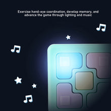Load image into Gallery viewer, Memory Training Cube Key Chain Magic Rubik's Cube Children Toy Children Puzzle Memory Game LED Light Sound Interactive Toy