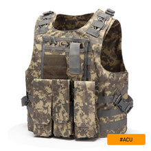Load image into Gallery viewer, USMC Airsoft Military Tactical Vest Molle Combat Assault Plate Carrier Tactical Vest CS Outdoor Clothing Hunting Paintball Vest