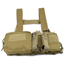 Load image into Gallery viewer, Nylon CS Match Wargame TCM Chest Rig Airsoft Tactical Vest Military Pack Magazine Pouch Holster Molle System Waist Men Swat Vest