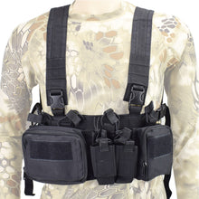 Load image into Gallery viewer, Nylon CS Match Wargame TCM Chest Rig Airsoft Tactical Vest Military Pack Magazine Pouch Holster Molle System Waist Men Swat Vest