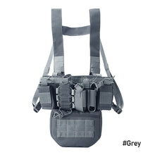 Load image into Gallery viewer, Men Swat CS Match Wargame TCM Chest Rig Airsoft Tactical Vest Military Gear Pack Magazine Pouch Holster Molle System Waist Nylon