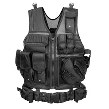 Load image into Gallery viewer, Tactical Vest Army Military Vest Combat Armor Vests Mens Tactical Hunting Vest Army Adjustable Armor CS Training Vest Airsoft