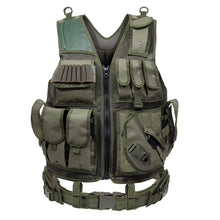 Load image into Gallery viewer, Tactical Vest Army Military Vest Combat Armor Vests Mens Tactical Hunting Vest Army Adjustable Armor CS Training Vest Airsoft