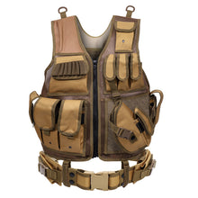 Load image into Gallery viewer, Tactical Vest Army Military Vest Combat Armor Vests Mens Tactical Hunting Vest Army Adjustable Armor CS Training Vest Airsoft