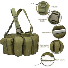 Load image into Gallery viewer, AK Tactical Vest Army Military Airsoft Accessories Paintball Equipment Outdoor Wargame Hunting Vest AK 47 Molle Magazine Pouch