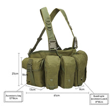 Load image into Gallery viewer, AK Tactical Vest Army Military Airsoft Accessories Paintball Equipment Outdoor Wargame Hunting Vest AK 47 Molle Magazine Pouch
