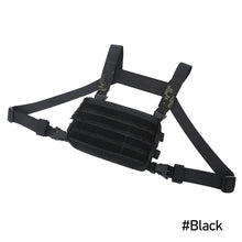 Load image into Gallery viewer, 1000D Tactical Chest Rig Bag Holster Military Bag CS Wargame Chest Rig Airsoft Magazine Holster Molle System Men Nylon Backpack