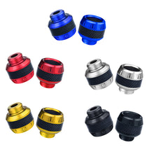 Load image into Gallery viewer, Universal 2Pcs Aluminum Alloy Motorcycles Falling Protector Explosion-proof Frame Slider Front Fork Cups Sliders Falling Crash