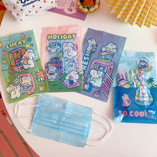 Load image into Gallery viewer, 5pcs Cute Cookie Ziplock Bag Sealing Bag Make Up Brush Storage Bag Jewelry Gift Bag Candy Bags