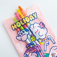 Load image into Gallery viewer, 5pcs Cute Cookie Ziplock Bag Sealing Bag Make Up Brush Storage Bag Jewelry Gift Bag Candy Bags