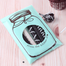 Load image into Gallery viewer, 100pcs Cute Bottle Printed Sealing Bag for Snacks Bag Girls Food Biscuit Cookie Candy Small Size Packet Candy Gift Bag