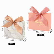 Load image into Gallery viewer, 10PCS Thank You Party Favor Gift Bag Wedding Candy Box Baby Shower Paper Gift Bag Birthday Christmas Favor Present Boxes
