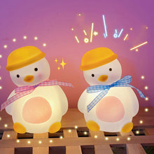 Load image into Gallery viewer, Cartoon Duck Lamp Night Light Cute Animal Room Decoration LED Lamp Girl Kids Children Birthday Gifts Eye Protecting Lamp