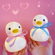 Load image into Gallery viewer, Cartoon Duck Lamp Night Light Cute Animal Room Decoration LED Lamp Girl Kids Children Birthday Gifts Eye Protecting Lamp