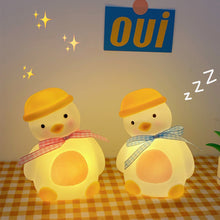 Load image into Gallery viewer, Cartoon Duck Lamp Night Light Cute Animal Room Decoration LED Lamp Girl Kids Children Birthday Gifts Eye Protecting Lamp